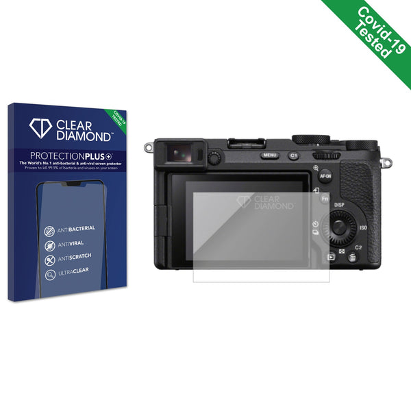 Clear Diamond Anti-viral Screen Protector for Sony Alpha 7C II (ILCE-7CM2)