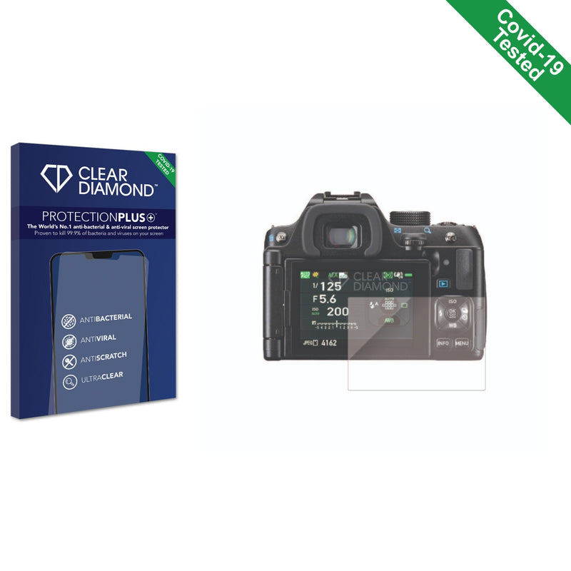 Clear Diamond Anti-viral Screen Protector for Pentax KF