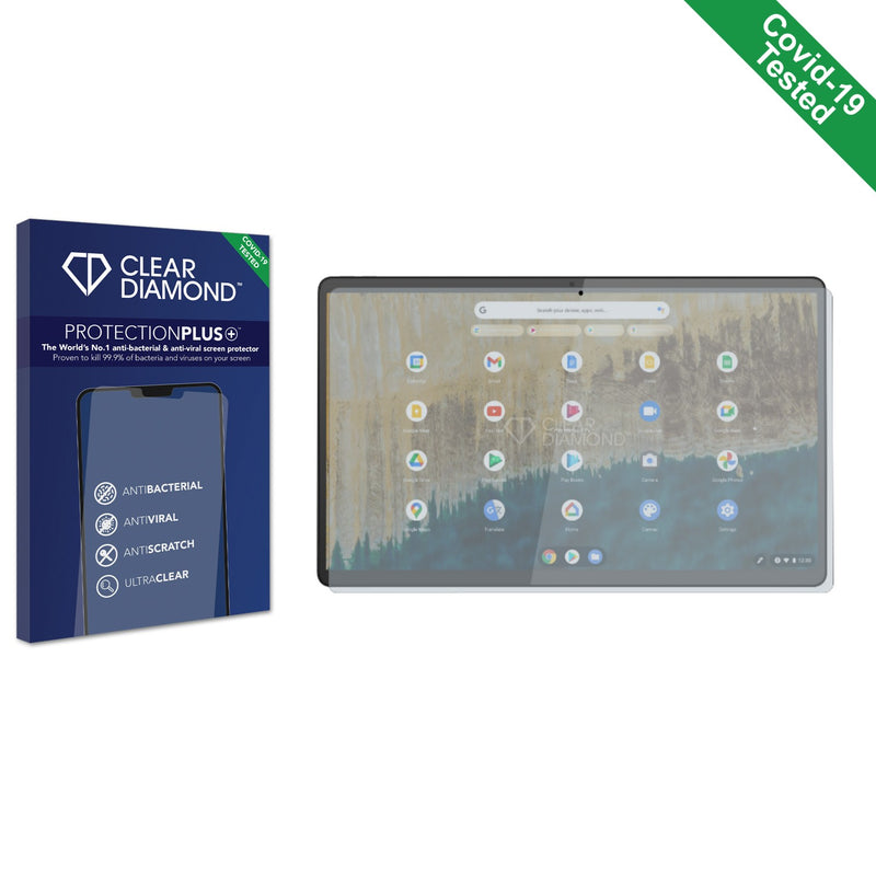 Clear Diamond Anti-viral Screen Protector for Lenovo IdeaPad Duet 5 Chromebook