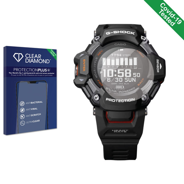 Clear Diamond Anti-viral Screen Protector for Casio G-Shock GBD-H2000