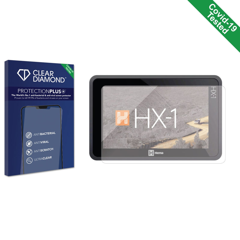 Clear Diamond Anti-viral Screen Protector for Hema HX-1 Navigator