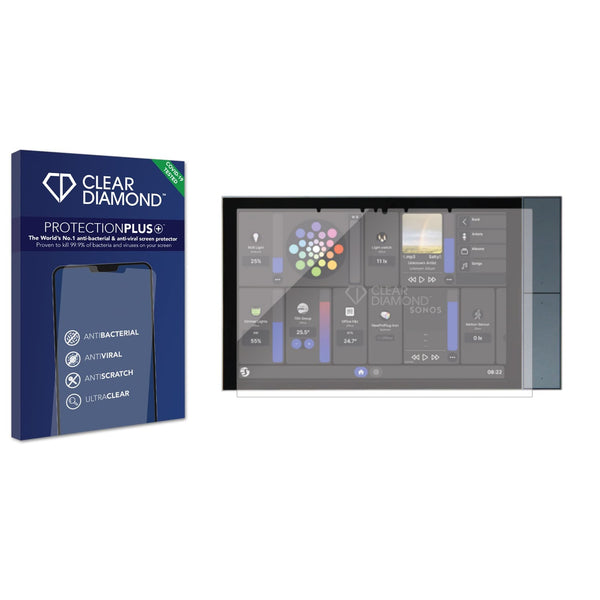 Anti-bacterial Screen Protector for Shelly Wall Display XL