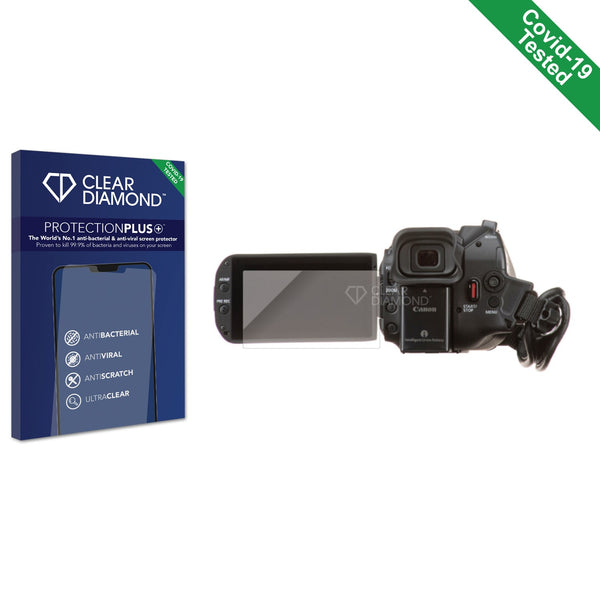 Clear Diamond Anti-viral Screen Protector for Canon Vixia HF G70