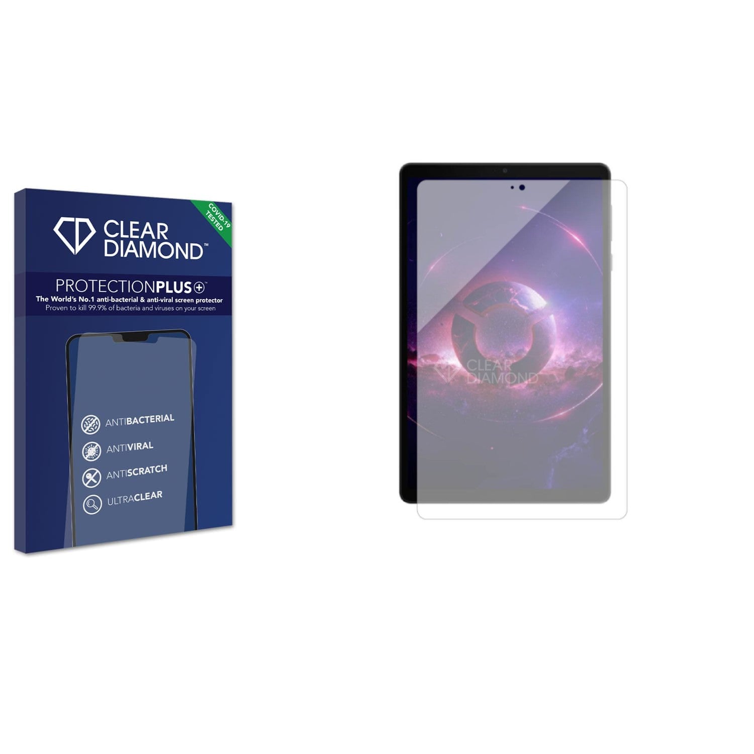 Clear Diamond Anti-viral Screen Protector for Lenovo Legion Tab (5th ...