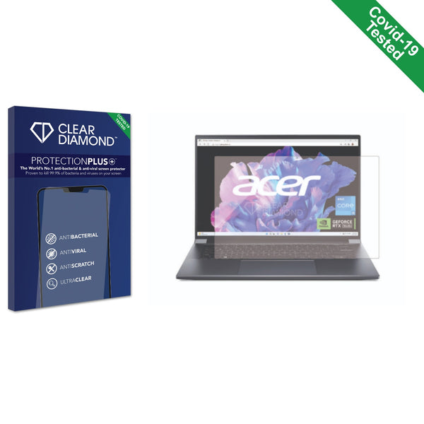 Clear Diamond Anti-viral Screen Protector for Acer Swift X 14"