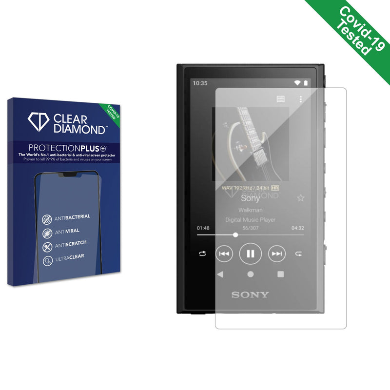 Clear Diamond Anti-viral Screen Protector for Sony Walkman NW-A306