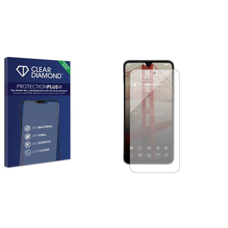 Clear Diamond Anti-viral Screen Protector for ClearPHONE 624-A