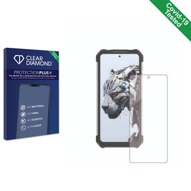 Clear Diamond Anti-viral Screen Protector for Unihertz Tank 3