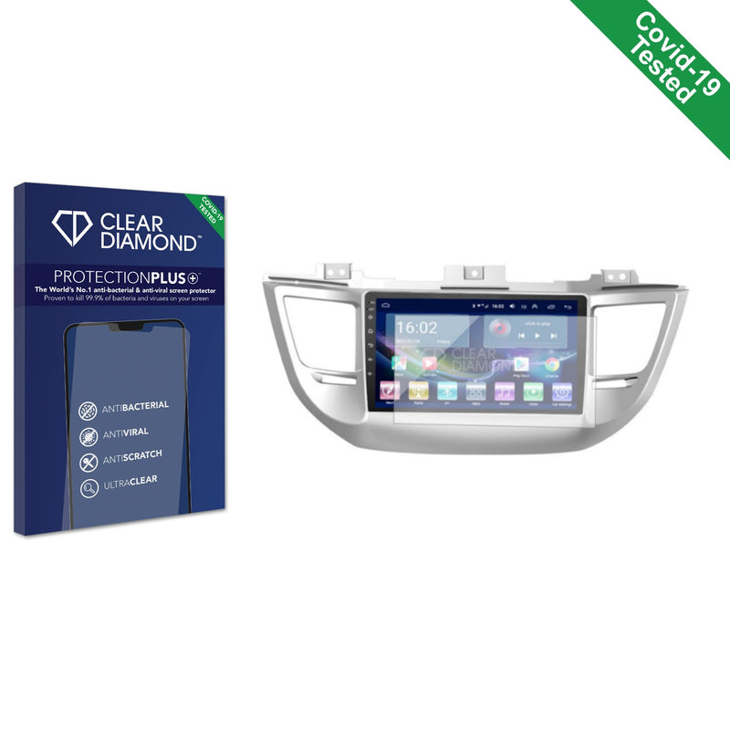 Clear Diamond Anti-viral Screen Protector for Hyundai Tucson 9