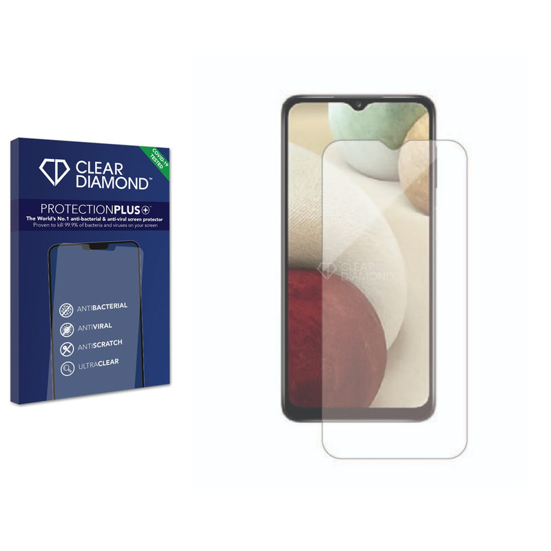 Clear Diamond Anti-viral Screen Protector for Samsung Galaxy A12