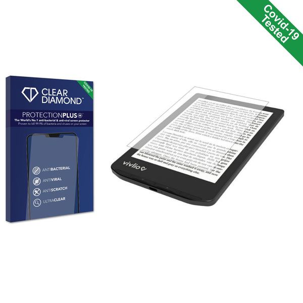 Clear Diamond Anti-viral Screen Protector for Vivlio Light