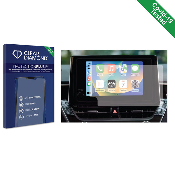 Clear Diamond Anti-viral Screen Protector for Toyota Corolla 2023 8" Infotainment System