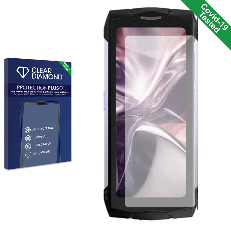 Clear Diamond Anti-viral Screen Protector for Doogee S Mini