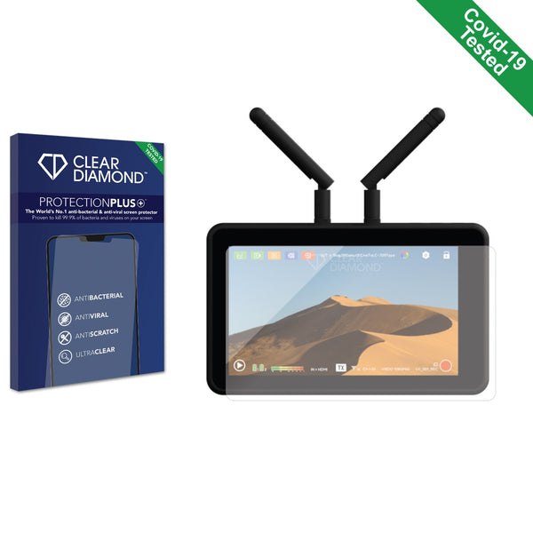 Clear Diamond Anti-viral Screen Protector for Vaxis Atom A5 Wireless Monitor