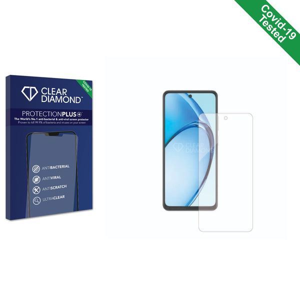 Clear Diamond Anti-viral Screen Protector for Oppo A60