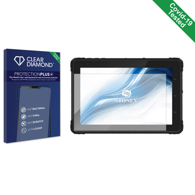 Clear Diamond Anti-viral Screen Protector for Stonex UT56 Rugged Tablet