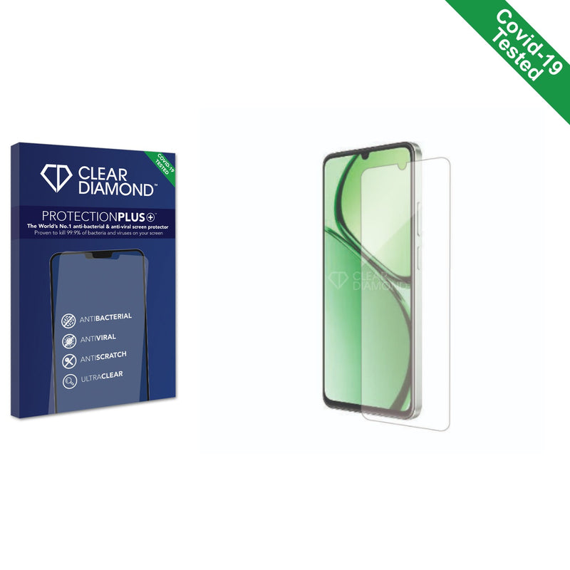 Clear Diamond Anti-viral Screen Protector for realme C63