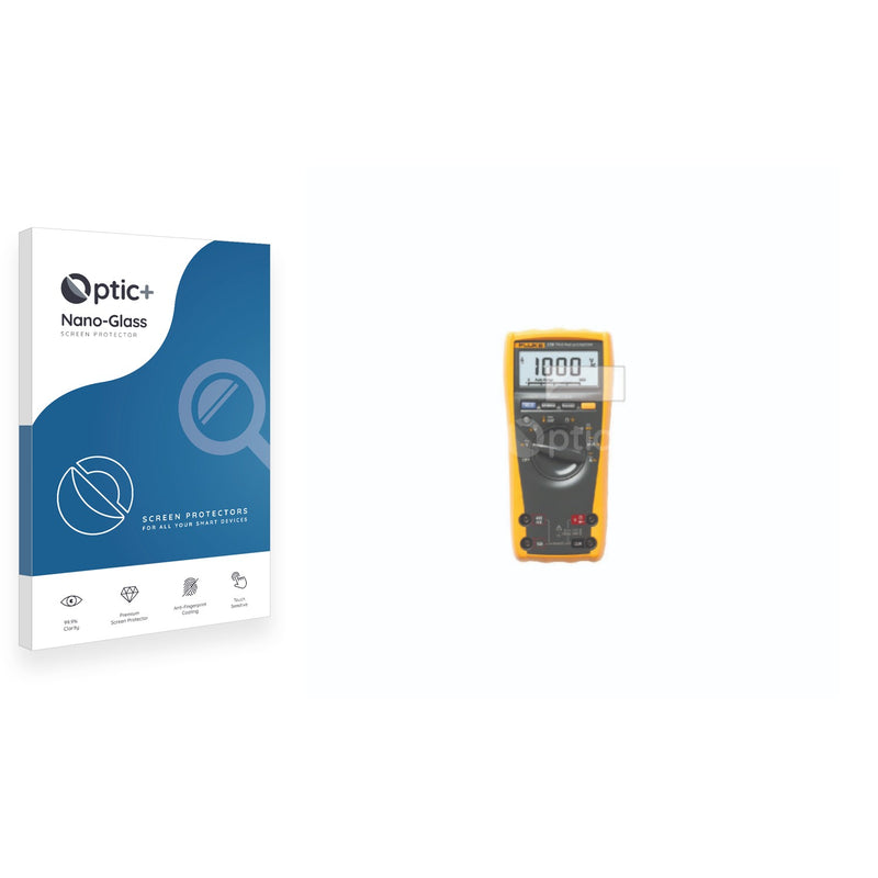 Optic+ Nano Glass Screen Protector for Fluke 179 Multimeter