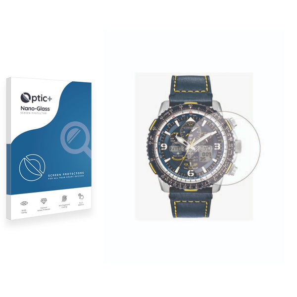 Optic+ Nano Glass Screen Protector for Citizen Blue Angel JY8078