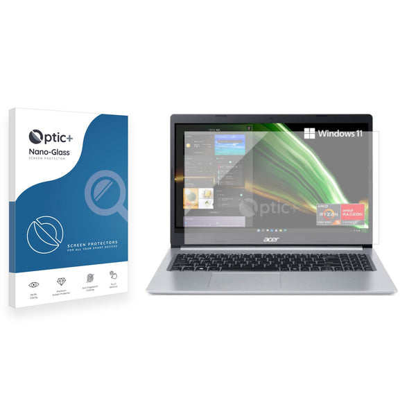 Optic+ Nano Glass Screen Protector for Acer Aspire 5 A515-45
