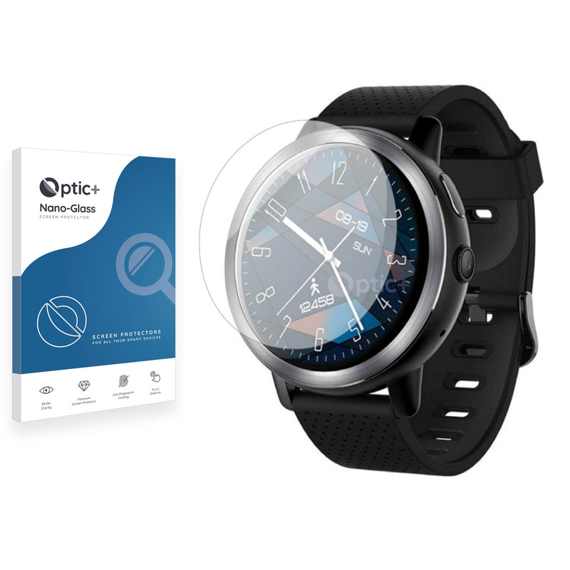 Optic+ Nano Glass Screen Protector for Lemfo Smartwatch 1.39in