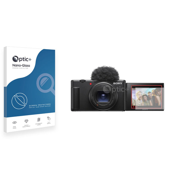 Optic+ Nano Glass Screen Protector for Sony ZV-1 II Vlog Camera