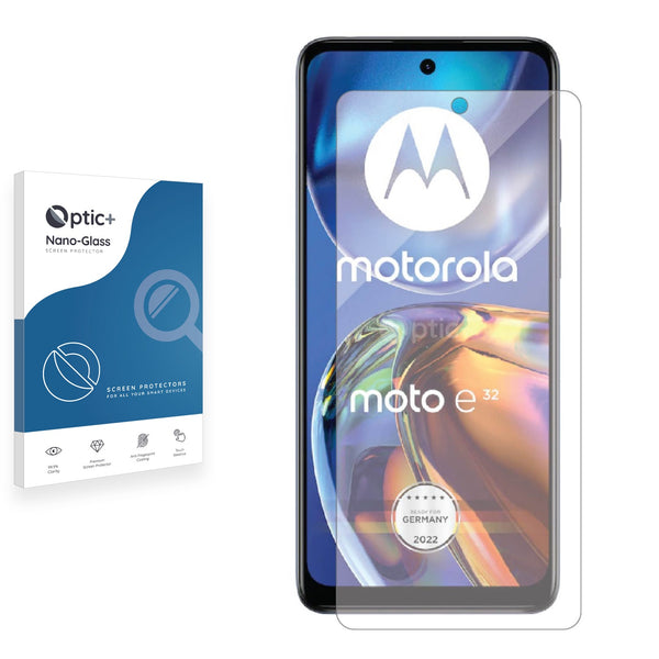 Optic+ Nano Glass Screen Protector for Motorola Moto E32s