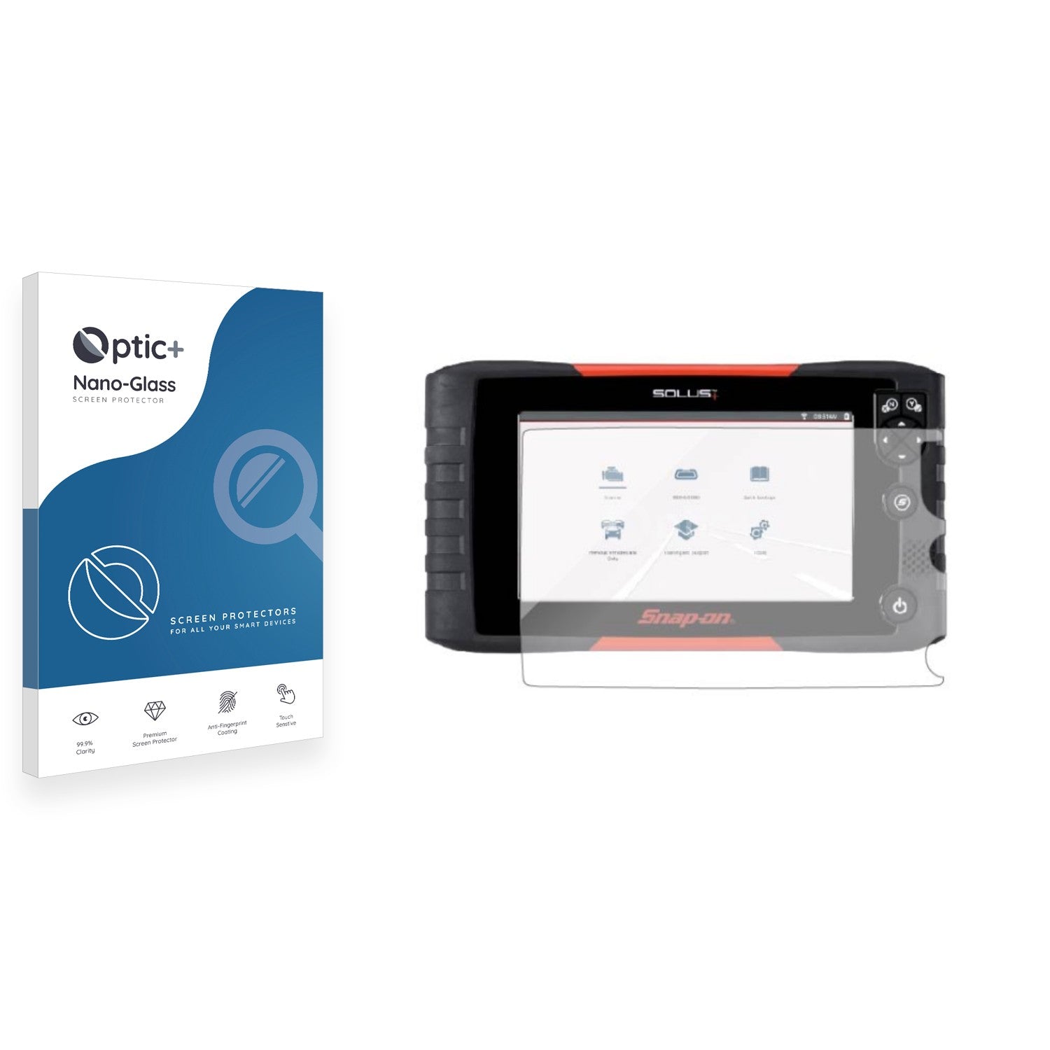 Screen Protectors for Snap-On SOLUS+ Scan Tool - ScreenShield