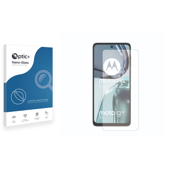 Optic+ Nano Glass Screen Protector for Motorola Moto G62 5G