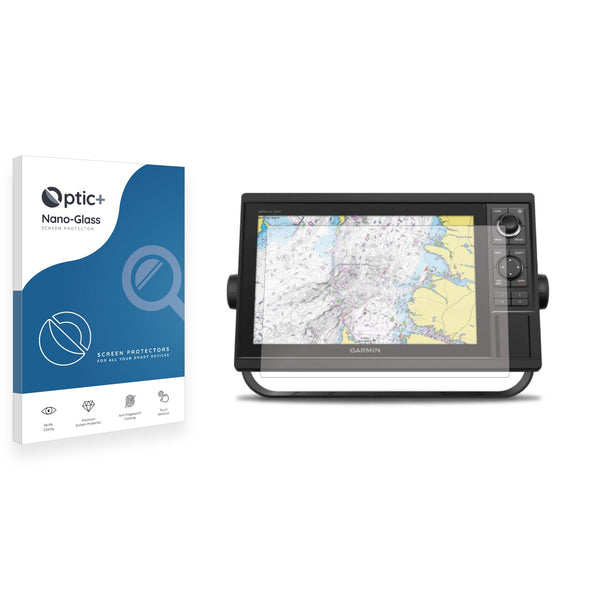 Optic+ Nano Glass Screen Protector for Garmin GPSMAP 1222xsv 