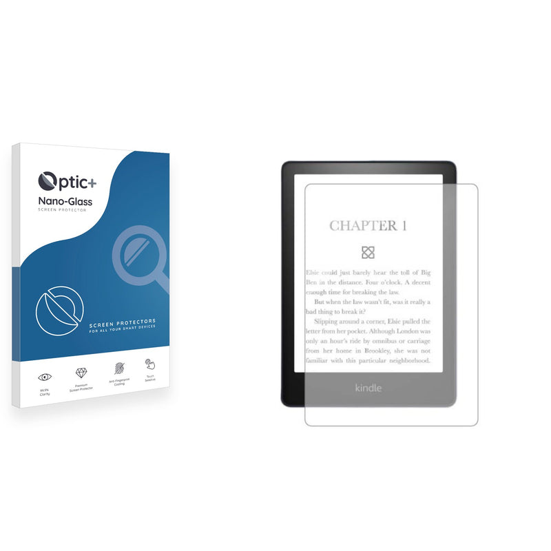 Optic+ Nano Glass Screen Protector for Kindle Paperwhite 6.8"