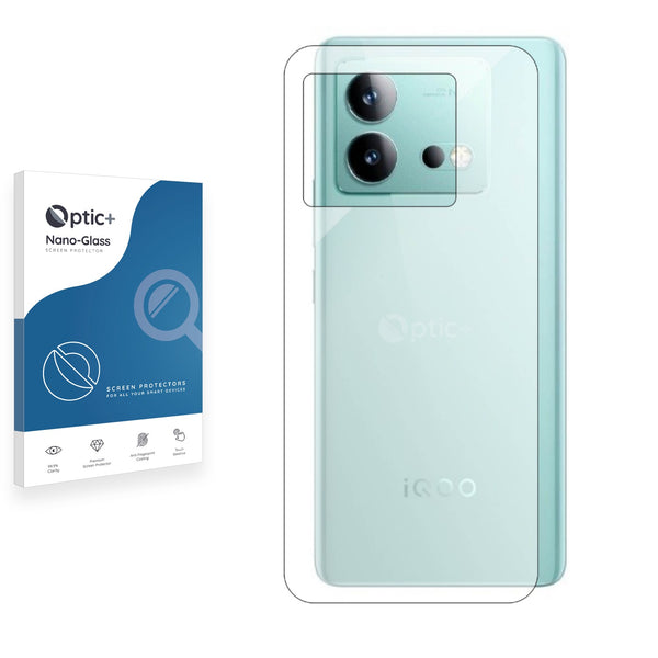 Optic+ Nano Glass Rear Protector for vivo iQOO Neo 8 (Back)