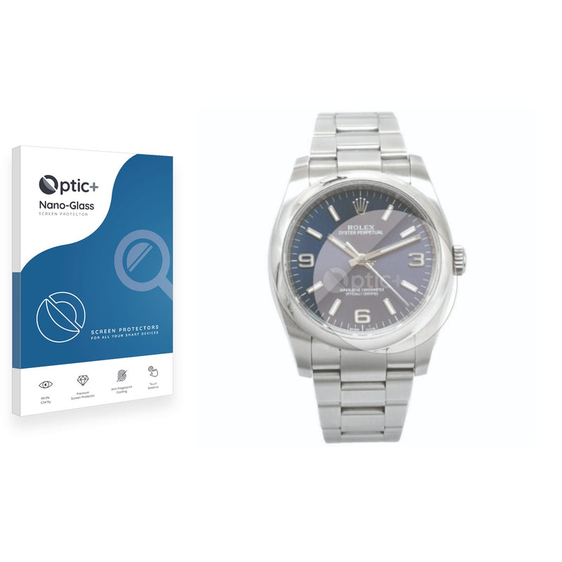 Optic+ Nano Glass Screen Protector for Rolex Oyster Perpetual 36