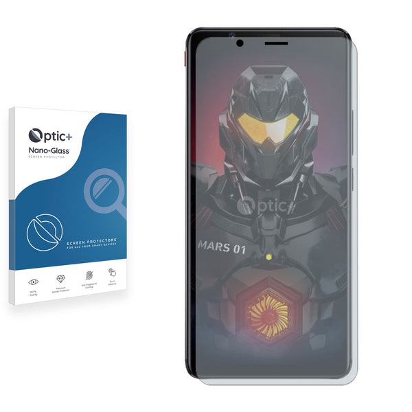 Optic+ Nano Glass Screen Protector for ZTE Nubia Red Magic Mars