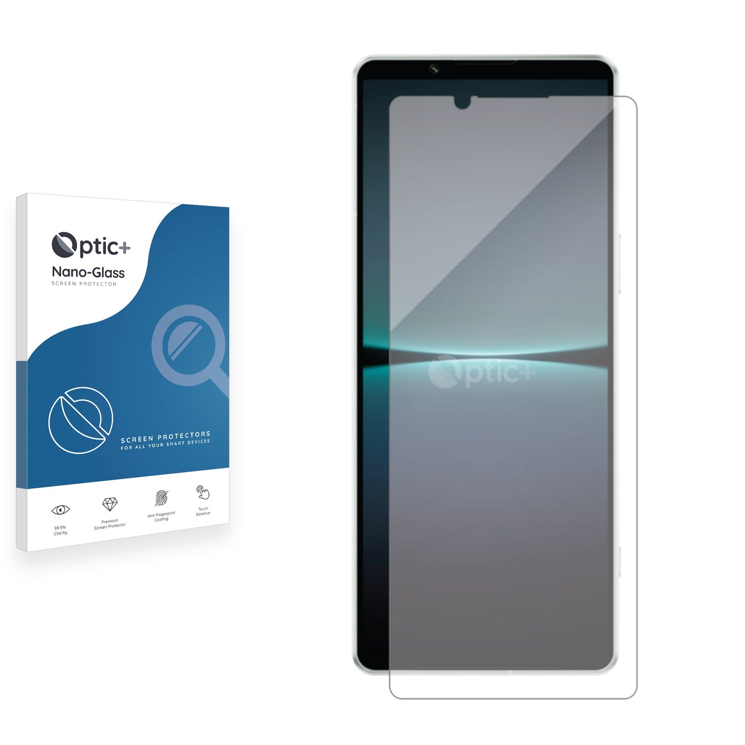 Optic+ Nano Glass Screen Protector for Sony Xperia 1 V - ScreenShield
