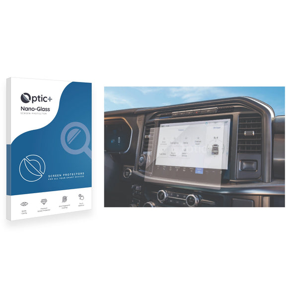 12-Inch Center Touch Screen Protector – Tempered Glass For Ford F-150 2021-2023 (Clear, Easy Install)