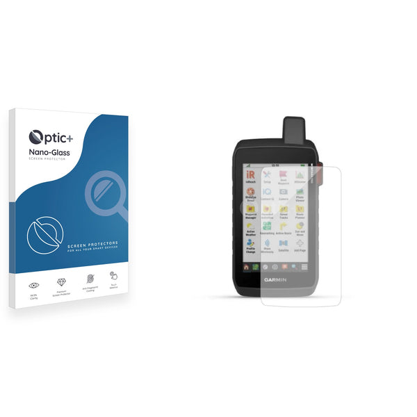 Optic+ Nano Glass Screen Protector for Garmin Montana 750i