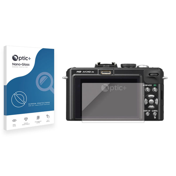 Optic+ Nano Glass Screen Protector for Panasonic Lumix DMC-LX5