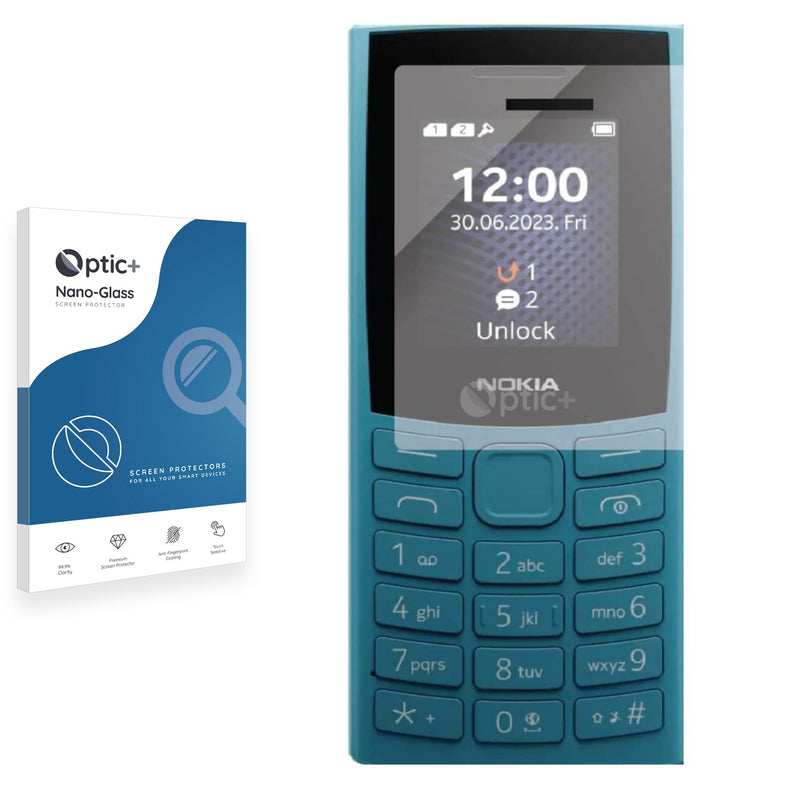 Optic+ Nano Glass Screen Protector for Nokia 106 (2023)