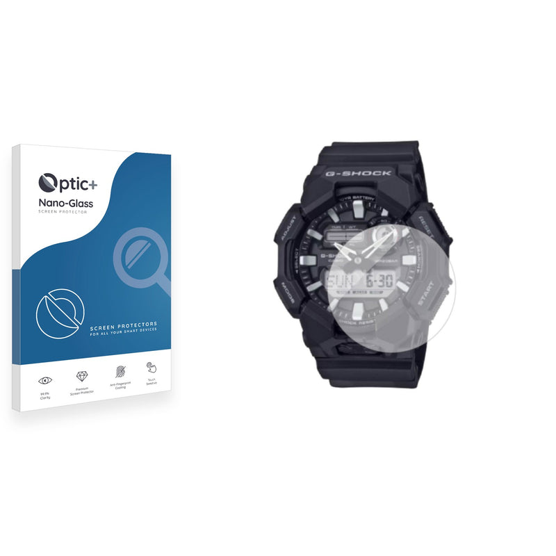 Pellicola Protettiva Per Display CASIO G-Shock GA-2110 (3 Pezzi) – PET Anti Graffio, Copertura Totale, Trasparente