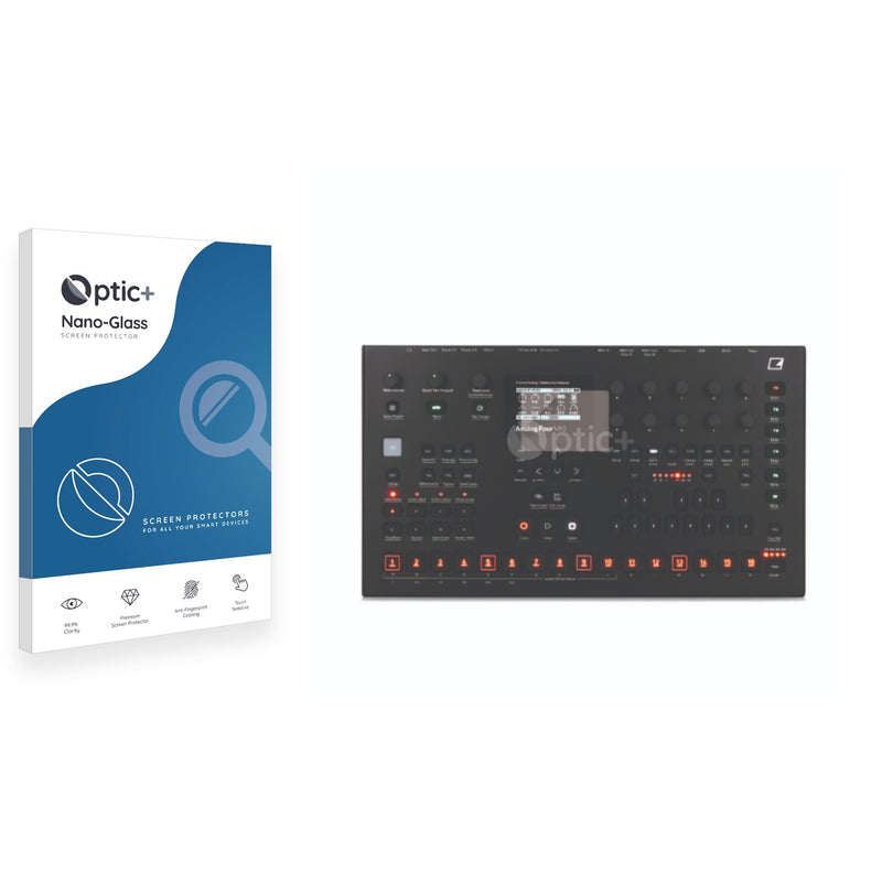 Optic+ Nano Glass Screen Protector for Elektron Analog Four MKII