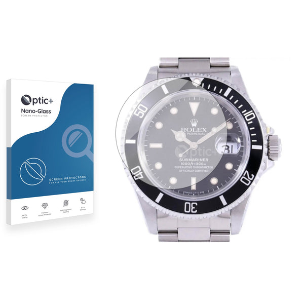 Optic+ Nano Glass Screen Protector for Rolex Submariner 16610 (Date)