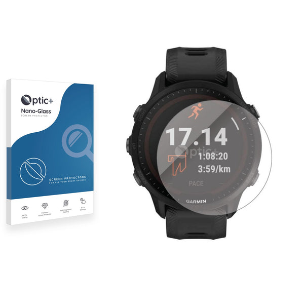 Optic+ Nano Glass Screen Protector for Garmin Forerunner 955 Solar