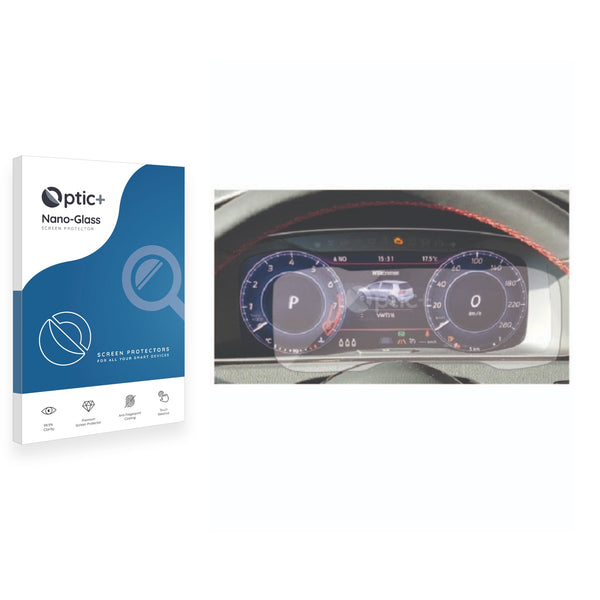 Optic+ Nano Glass Screen Protector for Volkswagen Golf 7 Facelift (2016-2019) Active Info Display 12.3