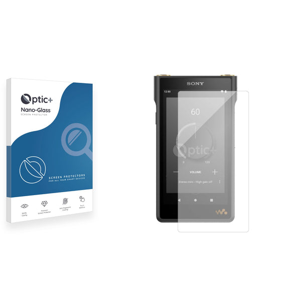 Optic+ Nano Glass Screen Protector for Sony Walkman NW-WM1AM2