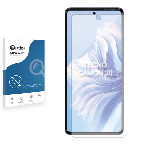 Optic+ Nano Glass Screen Protector for Tecno Camon 20