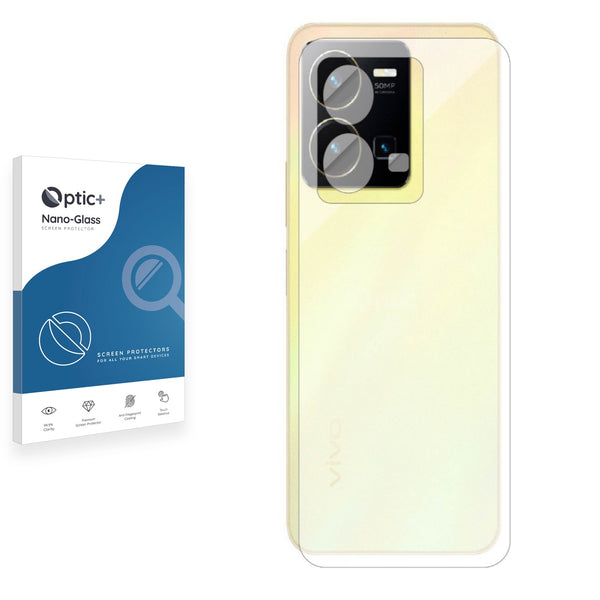 Optic+ Nano Glass Rear Protector for Vivo Y35 Plus (Back)