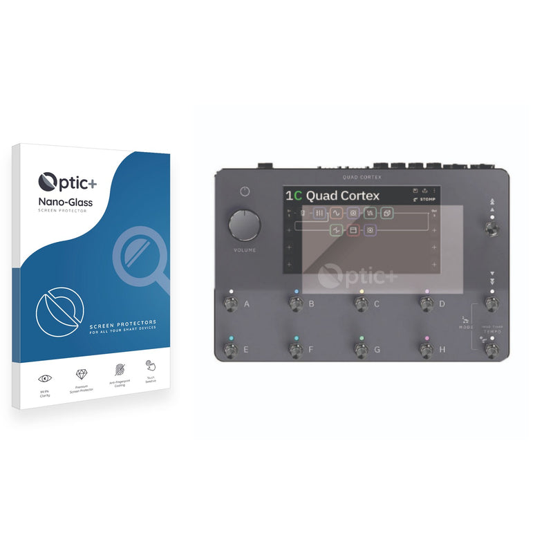 upscreen Pellicola Protettiva per Neural DSP Quad Cortex Protezione Schermo upscreen Pellicola Protettiva per Neural DSP Quad Cortex Protezione Schermo