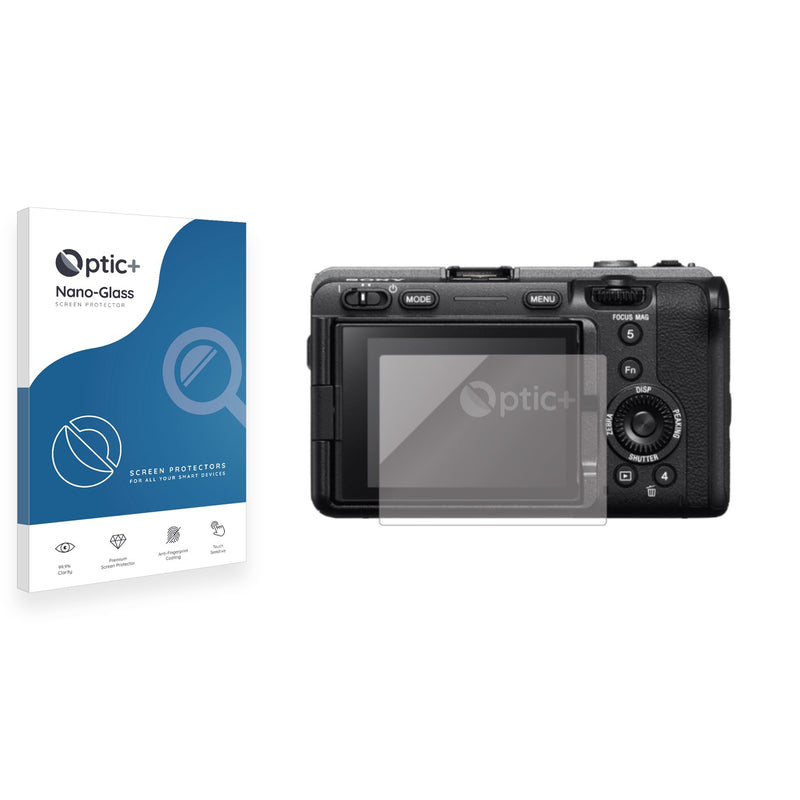 Optic+ Nano Glass Screen Protector for Sony FX3