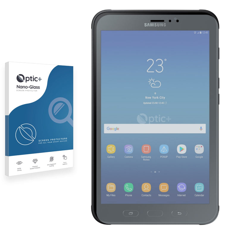 Optic+ Nano Glass Screen Protector for Samsung Galaxy Tab Active 2